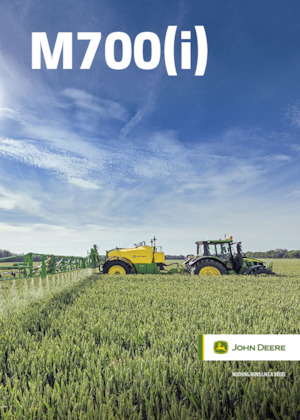Opryskiwacze zaczepiane John Deere M732i