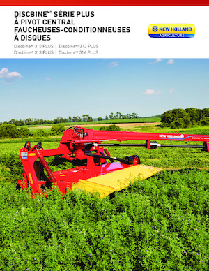 Kosiarki dyskowe zaczepiane z kondycjonerem New Holland Discbine 313 PLUS