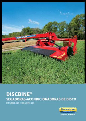 Kosiarki dyskowe zaczepiane z kondycjonerem New Holland Discbine 313 PLUS
