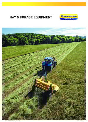 Kosiarki dyskowe zaczepiane z kondycjonerem New Holland DiscCutter C 320P