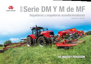 Kosiarki dyskowe zaczepiane z kondycjonerem Massey Ferguson DM357 HS-TR-KC