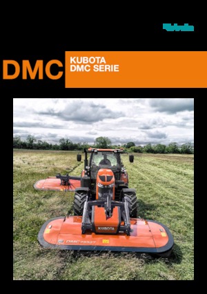 Kosiarki dyskowe zaczepiane z kondycjonerem Kubota DMC8532R