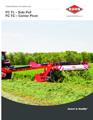 Kosiarki dyskowe zaczepiane z kondycjonerem Kuhn FC 3161 TLS