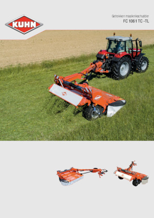 Kosiarki dyskowe zaczepiane z kondycjonerem Kuhn FC 3161 TLD