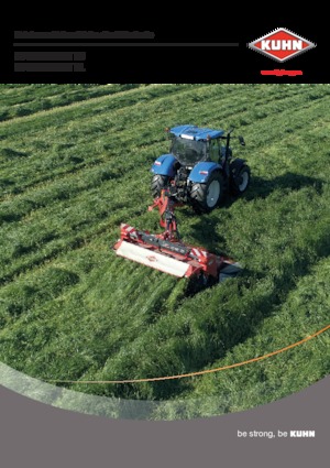 Kosiarki dyskowe zaczepiane z kondycjonerem Kuhn FC 2861 TLD
