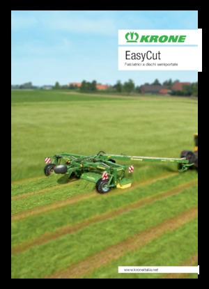 Kosiarki dyskowe zaczepiane bez kondycjonera Krone EasyCut 3200