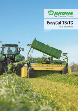 Kosiarki dyskowe zaczepiane bez kondycjonera Krone EasyCut TS 320