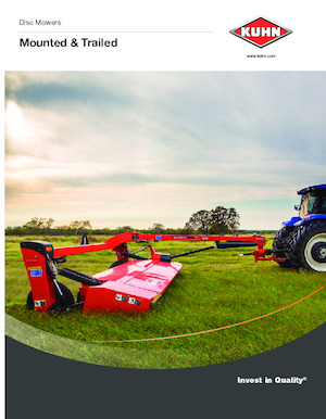 Kosiarki dyskowe zaczepiane bez kondycjonera Kuhn GMD 3550 TL