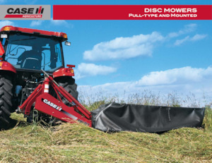 Kosiarki dyskowe zaczepiane bez kondycjonera Case IH MD72