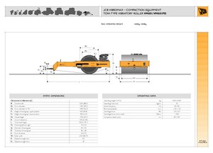 Walce ciągnione JCB-Vibromax VM 651 PD