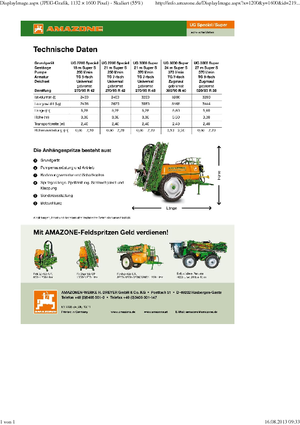 Opryskiwacze zaczepiane Amazone UG 2200 Super (15)