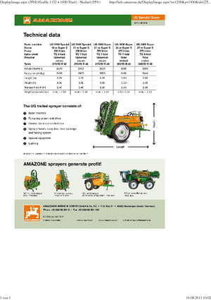Opryskiwacze zaczepiane Amazone UG 3000 Special (18)