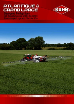 Opryskiwacze zaczepiane Kuhn Grand Large 3200