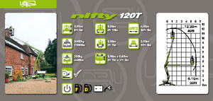 Platformy robocze na wysięgniku przegubowym mocowane na przyczepie Niftylift NL 120 T