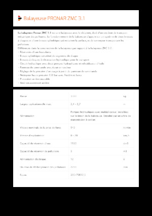 Zamiatarki holowane Pronar ZMC 3.1