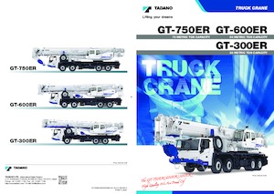 Żurawie samochodowe Tadano GT-600ER
