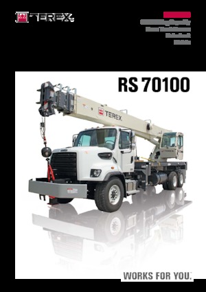 Żurawie samochodowe TEREX CRANES RS 70100