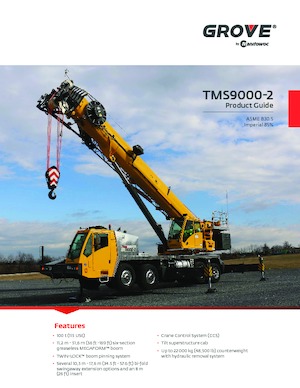 Żurawie samochodowe Grove TMS9000-2