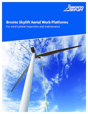 Platformy robocze na wysięgniku przegubowym mocowane na ciężarówce Bronto Skylift S 255 HLA