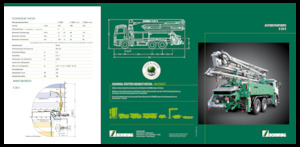 Pompa do betonu mocowana na ciężarówce SCHWING-Stetter S 28 X