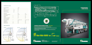 Pompa do betonu mocowana na ciężarówce SCHWING-Stetter S 58 SX