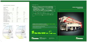 Pompa do betonu mocowana na ciężarówce SCHWING-Stetter S 58 SX