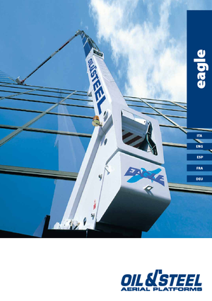 Platformy robocze na wysięgniku przegubowym mocowane na ciężarówce Oil & Steel Eagle 2822
