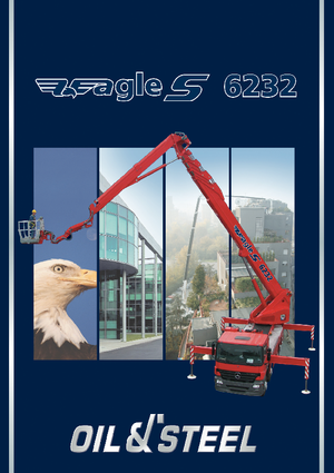 Platformy robocze na wysięgniku przegubowym mocowane na ciężarówce Oil & Steel Eagle S 6232