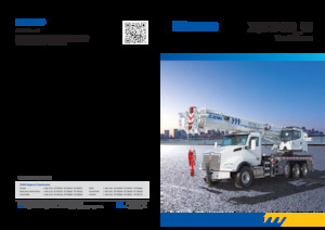 Żurawie teleskopowe mocowane na ciężarówce XCMG XCT40U