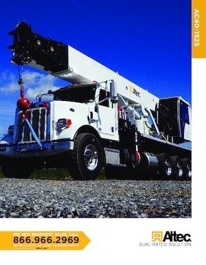 Żurawie samochodowe Altec AC40-152S
