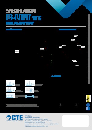 Platformy robocze na wysięgniku teleskopowym mocowane na ciężarówce CTE B-Lift 17