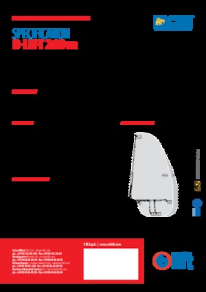 Platformy robocze na wysięgniku teleskopowym mocowane na ciężarówce CTE B-Lift 260