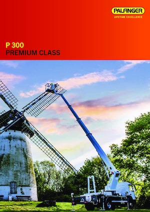 Platformy robocze na wysięgniku teleskopowym mocowane na ciężarówce Palfinger P 300