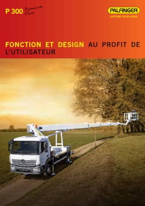 Platformy robocze na wysięgniku teleskopowym mocowane na ciężarówce Palfinger P 300