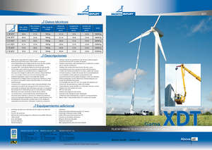 Platformy robocze na wysięgniku teleskopowym mocowane na ciężarówce Bronto Skylift S 38 XDT