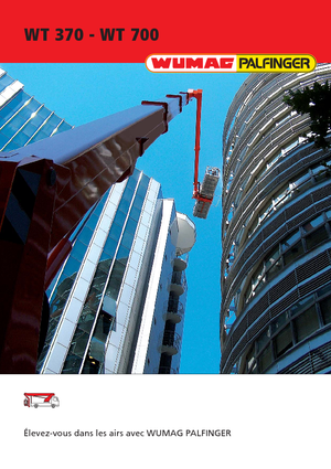 Platformy robocze na wysięgniku teleskopowym mocowane na ciężarówce Wumag-Palfinger WT 530