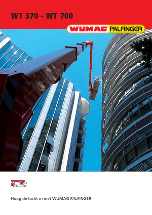 Platformy robocze na wysięgniku teleskopowym mocowane na ciężarówce Wumag-Palfinger WT 530