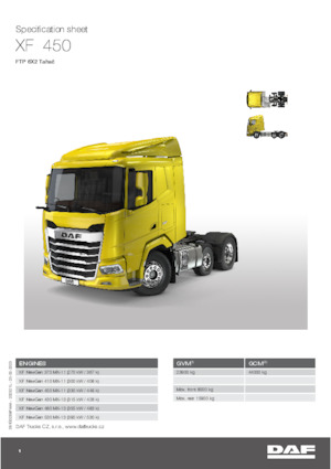 Ciągniki siodłowe DAF XF 530 FTP