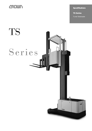 Wózek widłowy wieżowy??Wózek widłowy wieżowy Crown 1,8 TS