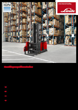 Wózek widłowy wieżowy??Wózek widłowy wieżowy Linde A 1.35