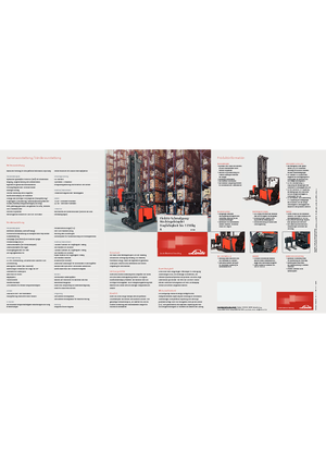 Wózek widłowy wieżowy??Wózek widłowy wieżowy Linde A 1.35