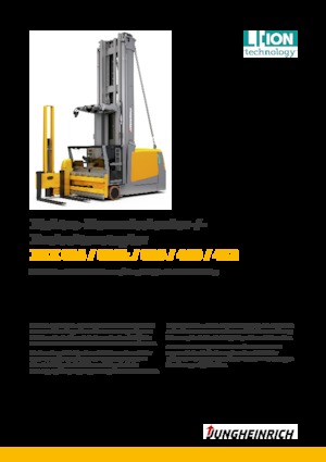 Wózek widłowy wieżowy??Wózek widłowy wieżowy Jungheinrich EKX 516 k