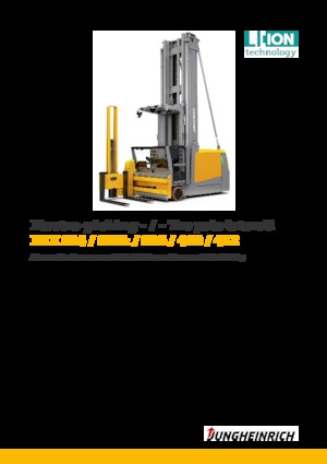 Wózek widłowy wieżowy??Wózek widłowy wieżowy Jungheinrich EKX 516 k