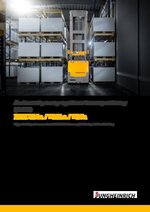 Wózek widłowy wieżowy??Wózek widłowy wieżowy Jungheinrich EKX 516a