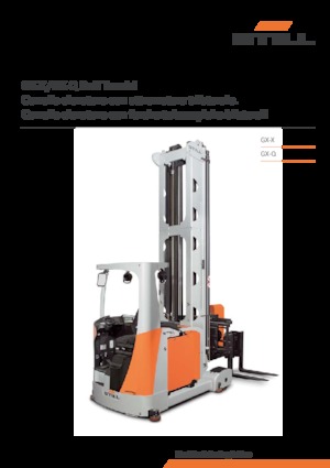 Wózek widłowy wieżowy??Wózek widłowy wieżowy Still GX-X