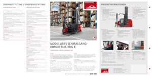 Wózek widłowy wieżowy??Wózek widłowy wieżowy Linde K 0.9