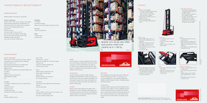 Wózek widłowy wieżowy??Wózek widłowy wieżowy Linde K 1.3