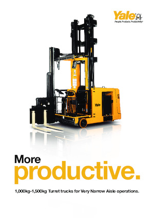 Wózek widłowy wieżowy??Wózek widłowy wieżowy Yale MTC15 M