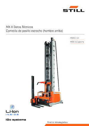 Wózek widłowy wieżowy??Wózek widłowy wieżowy Still MX-X 1.5