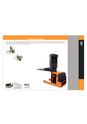 Wózki do kompletacji zamówień OMG 601